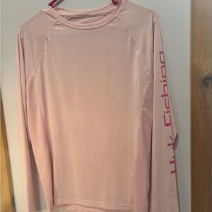 Huk Light Pink Performance Shirt